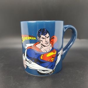 DC Superman  tearing of white shirt. 12oz Mug.